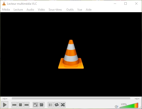 VLC Media player screenshot